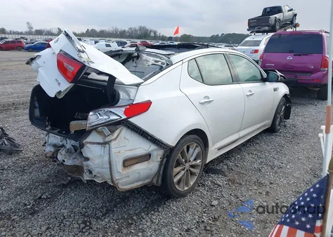 2015 Kia Optima Sxl Turbo from USA, damaged, VIN 5XXGR4A65FG412517